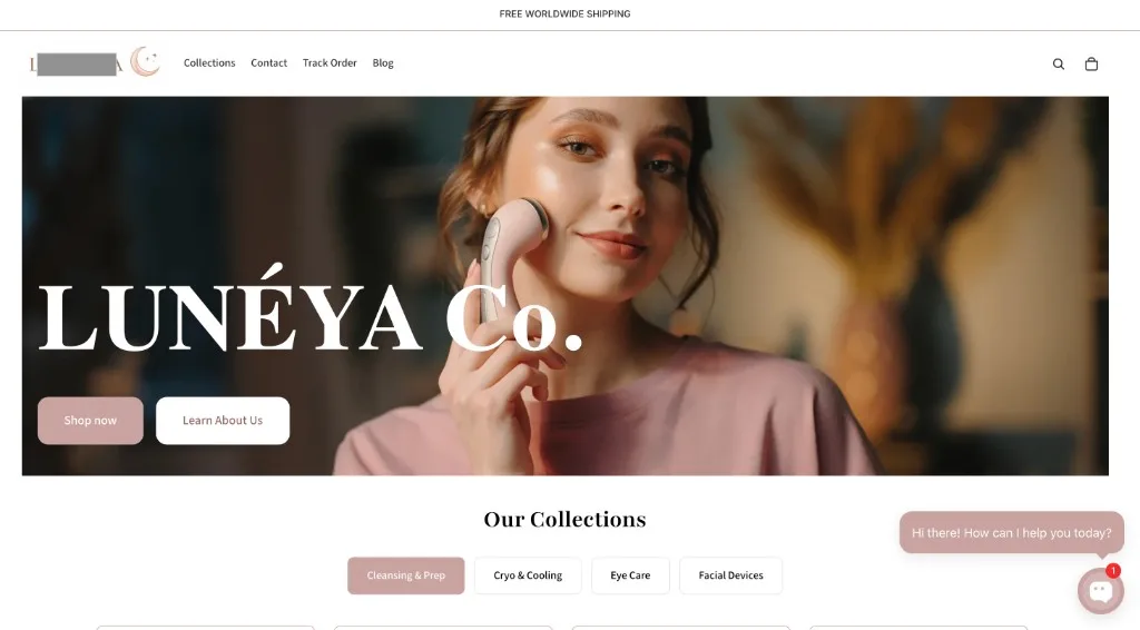 Beauty-магазин на Shopify для рынка Европы