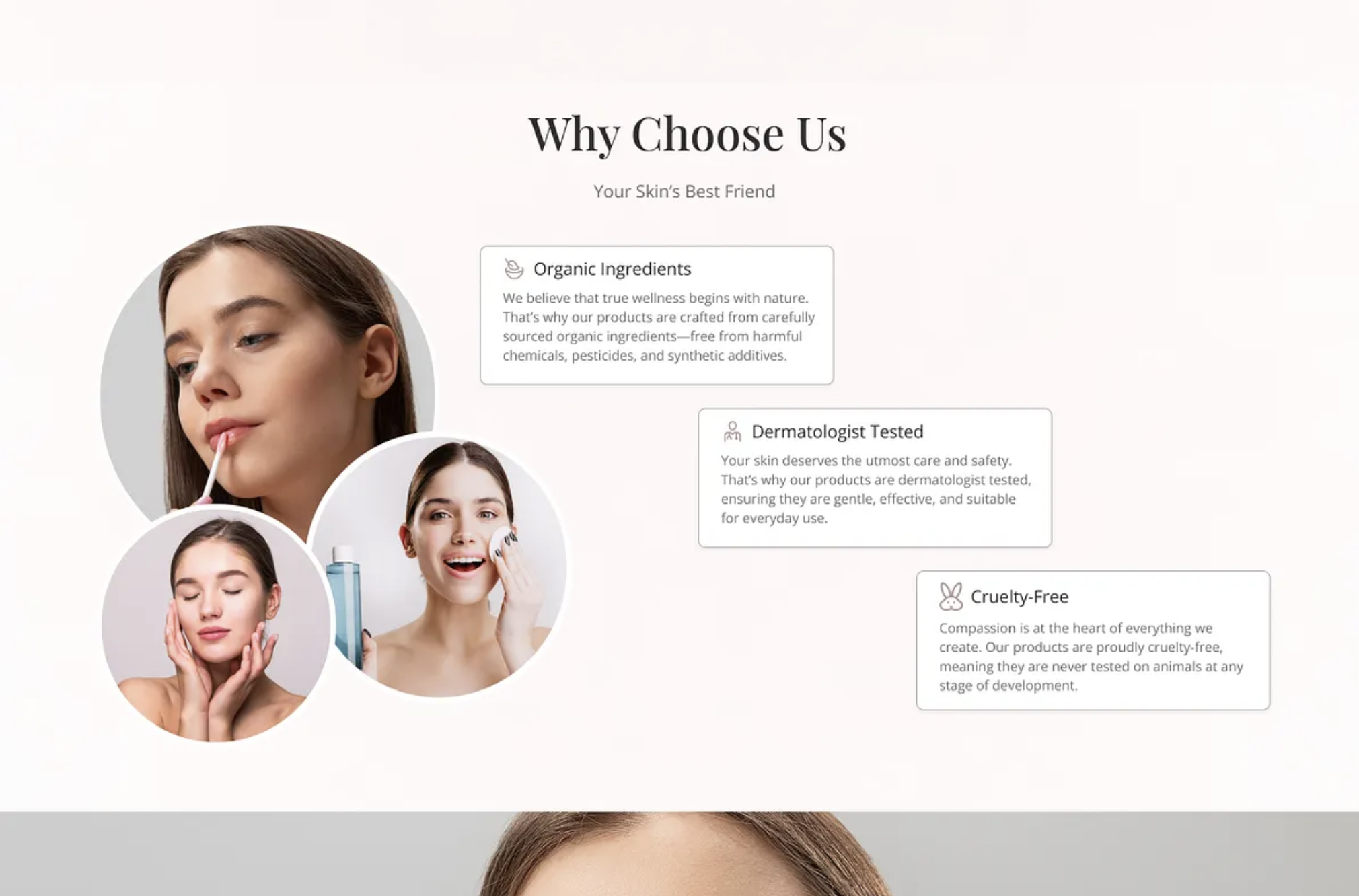 Корзина покупок дропшиппинг бьюти-магазина на Shopify с товарами с AliExpress - процесс оформления заказа