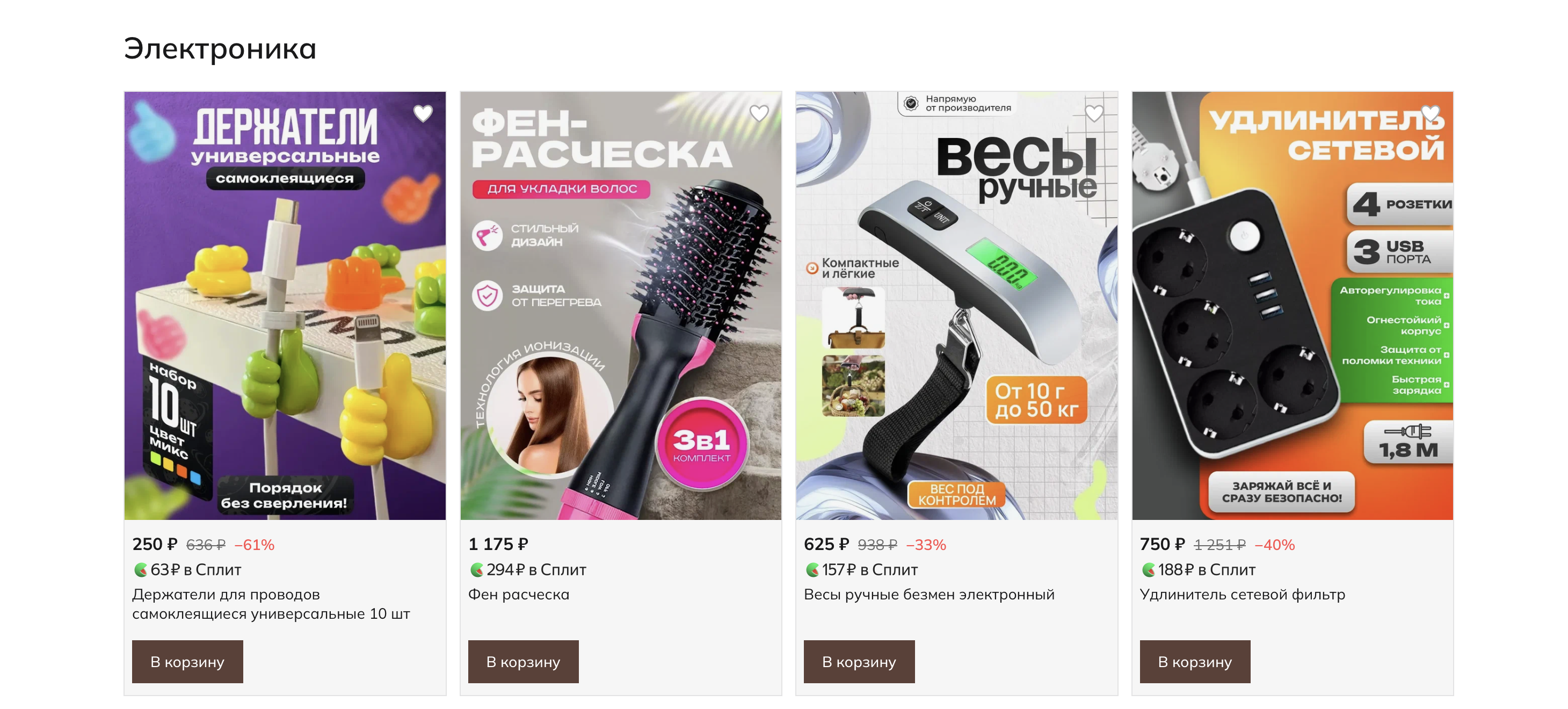 Карточка товара интернет-магазина ТРЕНДОМ