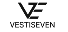Логотип бренда VESTISEVEN — стильная медицинская одежда