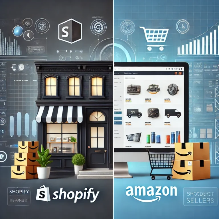 Shopify или Amazon: Что выбрать для онлайн-продаж в 2025 году?