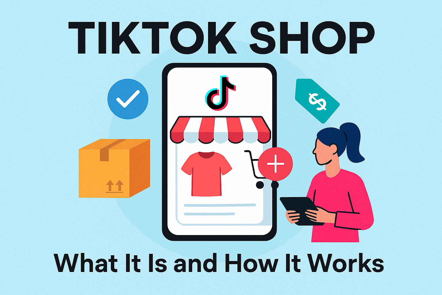 открыть TikTok Shop.
