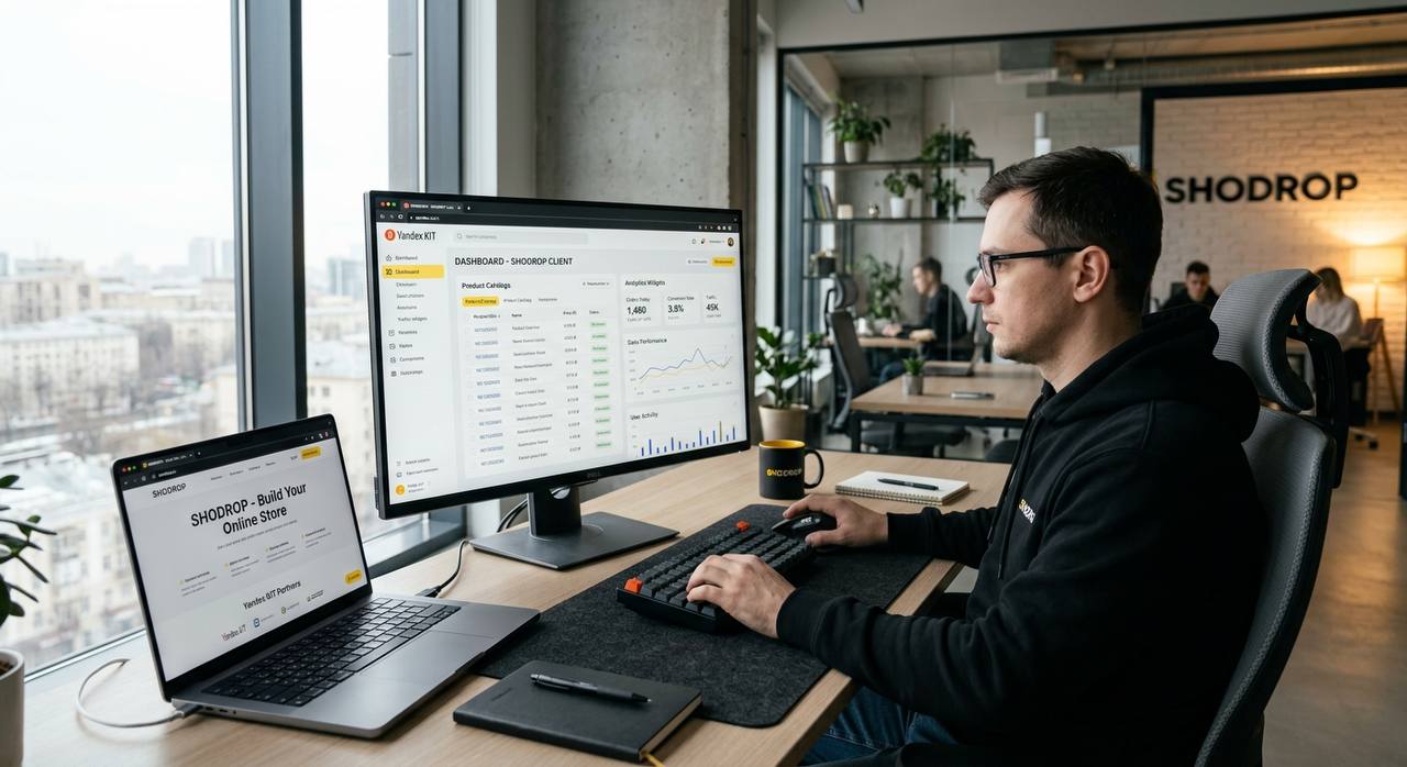 Разработка интернет-магазина под ключ от shodrop.io на базе экосистемы ЯндексКит