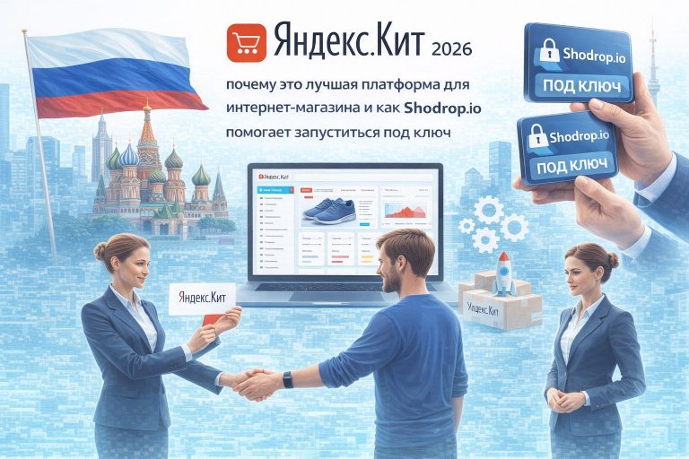 Яндекс.Кит 2026: почему это лучшая платформа для интернет-магазина и как Shodrop.io помогает запуститься под ключ