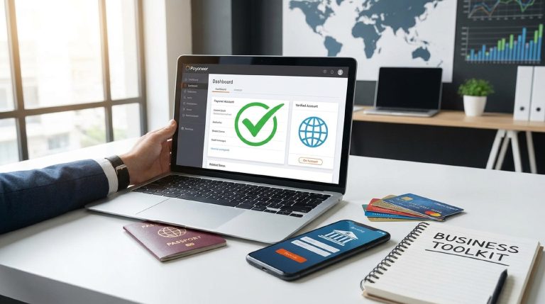 Готовый бизнес-инструмент: как получить верифицированный Payoneer и принимать международные платежи