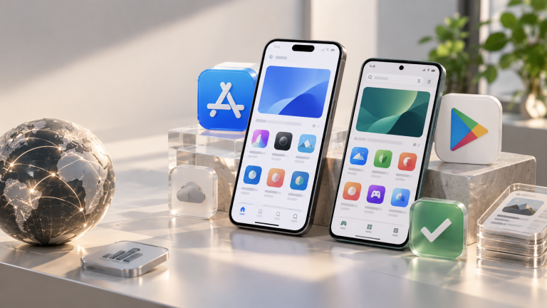App Store или Google Play: где лучше публиковать приложение в 2026 году?